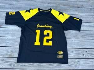 Vintage 90s Colosseum Grambling State University Tigers #12 Football Jersey 2XL